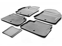 Toyota Corolla (08–/11–) Коврики салона (полиуретан), чёрные