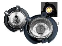 Ford Explorer (02-05) фары противотуманные линзовые тонированные, со светящимися ободками, комплект 2 шт.
