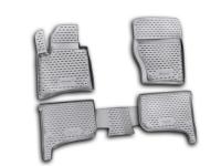 Volkswagen Touareg (10–/14–) Коврики в салон, 4 шт. (полиуретан), чёрные