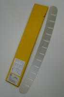 Chevrolet Cruze (08-) накладка на задний бампер с силиконовыми вставками, к-кт 1шт.