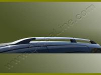 Nissan Qashqai +2 (2010-) рейлинги с алюминиевыми ножками