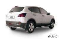Защита заднего бампера Arbori d57 NISSAN QASHQAI 2010-2013