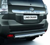 Toyota Land Cruiser Prado (09–/13–) Декоративная накладка на задний бампер