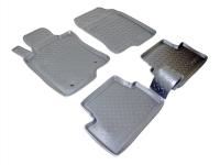 Honda Accord (08–12) Коврики салона (полиуретан), чёрные