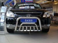Hyundai ix55 (09–) Защита передняя 60,3/42,4 мм
