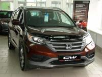 Honda CR-V (12–) Дефлектор капота, темный