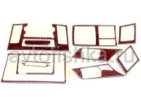 Mitsubishi Lancer 10 (2007-) накладки под дерево в салоне автомобиля