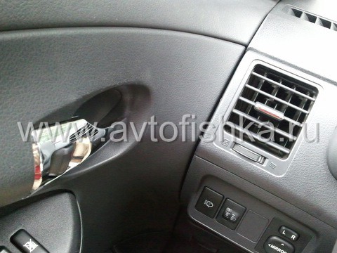 Toyota Corolla, Auris, Axio, Rumion, Ist (06-) ручки дверей хромированные внутренние, комплект 4 шт.