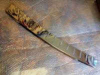 Chevrolet Cruze (2008-) накладка на задний бампер из нержавеющей стали, к-кт 1шт.