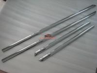 Toyota Corolla (2001-2006) седан пластиковые молдинги на двери боковые полностью хромированные, комплект 4 шт.