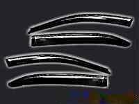 Toyota Camry 30 (2002-2006) дефлекторы окон темные, ветровики, комплект 4 шт.