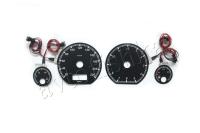 Volkswagen Golf 3 светодиодные шкалы (циферблаты) на панель приборов - дизайн 2