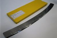 Накладка на задний бампер профилированная с загибом, нерж. сталь Alu-Frost 25-5544 для VW Tiguan II