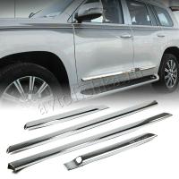 Toyota Land Cruiser (15–) Молдинги на двери, 4 части, хром