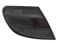 Mercedes C-class W204 (07-11) фонари задние светодиодные тонированные