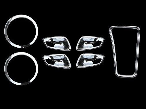 BMW 3 E90 (2005-) набор хромированных накладок в салон