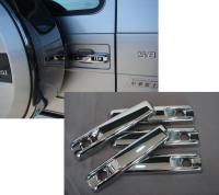 Mercedes G-class W463 (90-02) накладки на ручки дверей хромировнные, комплект 5 шт.