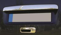 Volkswagen Caddy (04–09) Накладка над номером на крышку багажника, нерж. (1 дверн.)