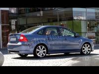 Ford Focus 2 (04 – 11) пластиковые пороги "MS"