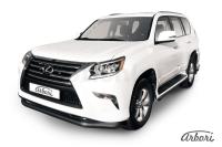 Защита переднего бампера Arbori d76 черная LEXUS GX-460 2013-