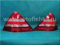 Mercedes-Benz R170 SLK (98-04) фонари задние светодиодные красно-белые, комплект 2 шт.