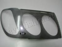 Защита передних фар карбон Toyota Land Cruiser 100 98-07