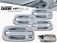 Chevrolet Tahoe, Suburban, Avalanche, GMC Yukon, Denali (99-06) ручки дверей хромированные, комплект 4 шт.
