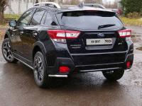 Subaru XV (12–) Защита задняя (уголки) 42,4 мм
