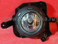 Mitsubishi L200 Triton (05-09), Pajero 4 (05-) фары передние противотуманные, с черными кольцами, комплект 2 шт.