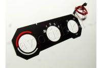 Opel Astra G светодиодные шкалы (циферблаты) на климат