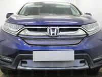 Honda CR-V (17–) Защита радиатора, хром, верх (2 части)
