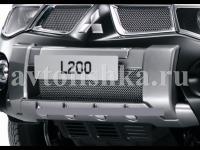 Решетка переднего бампера с сеткой Mitsubishi L200 2007-2009