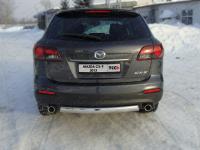 Mazda CX-9 (13–) Защита задняя (овальная) 75х42 мм