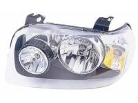 Ford Escape, Maverick (05-07) фары передние черные зеркальные, комплект 2 шт.