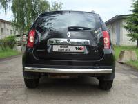 Renault Duster (11–) Защита задняя овальная (длинная) 75х42 мм