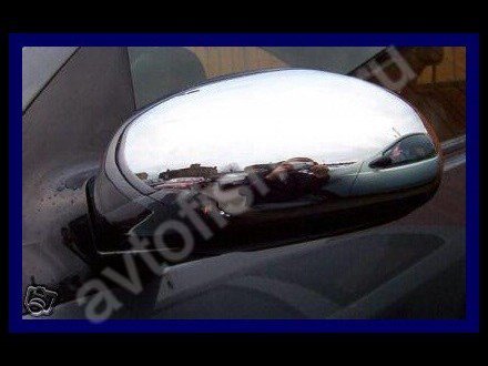 Ford Focus (1998-2005) накладки на зеркала из нержавеющей стали, 2 шт.