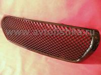 Toyota Land Cruiser 200 (07-11) решетка радиатора черная пластиковая, дизайн "Bentley".