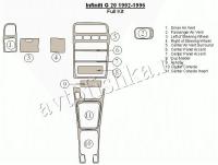 Декоративные накладки салона Infiniti G 1992-1996 полный набор