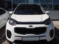 Kia Sportage (16–) Дефлектор капота, темный