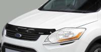 Ford Kuga (08–) Дефлектор капота, темный с надписью