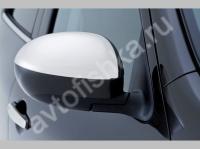 Nissan Juke (10-) накладки на боковые зеркала из нержавеющей стали, комплект 2 шт.