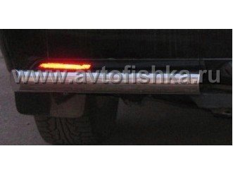 Lexus GX470 защита заднего бампера, труба 70 мм