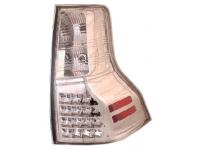 Toyota Land Cruiser Prado 150 (2010-) фонари задние светодиодные хромированные, комплект 2 шт.