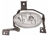 Honda CR-V III (10-) фары противотуманные хромированные, комплект 2 шт.