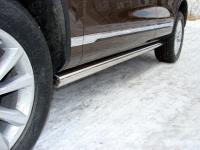 Volkswagen Touareg (14–) Пороги труба 76,1 мм