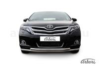 Защита переднего бампера Arbori d57+d57 двойная TOYOTA VENZA 2012-