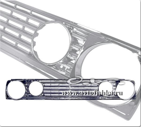 Volkswagen Golf 2 GTI (85-92) решетка радиатора хромированная.