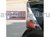 Ford Focus (05-10) седан хромированные декоративные накладки на задние фонари, пластик, комплект 2 шт.