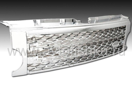 Land Rover Sport LR3 Discovery 3 (06-09) решетка радиатора хромированная