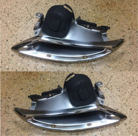 Lexus GS насадки на глушитель (в бампер)